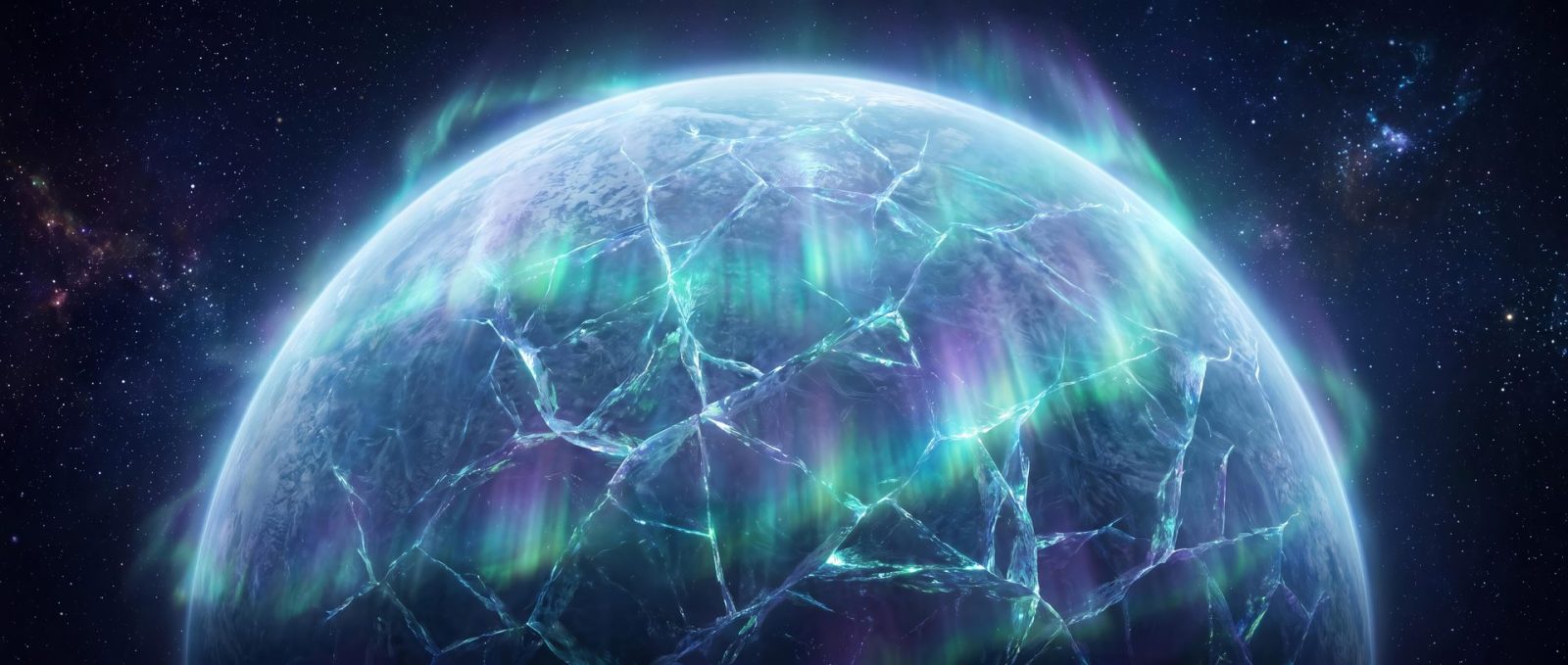 冰晶行星高清壁纸预览
