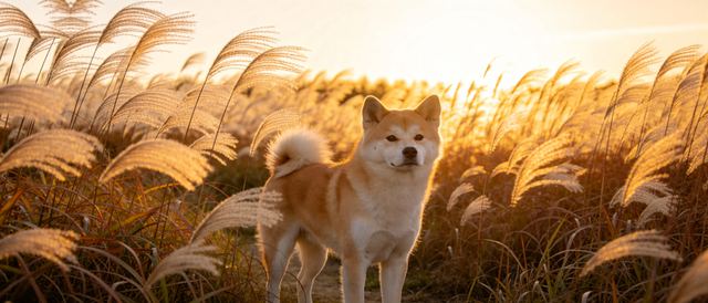 秋田芒草静态壁纸