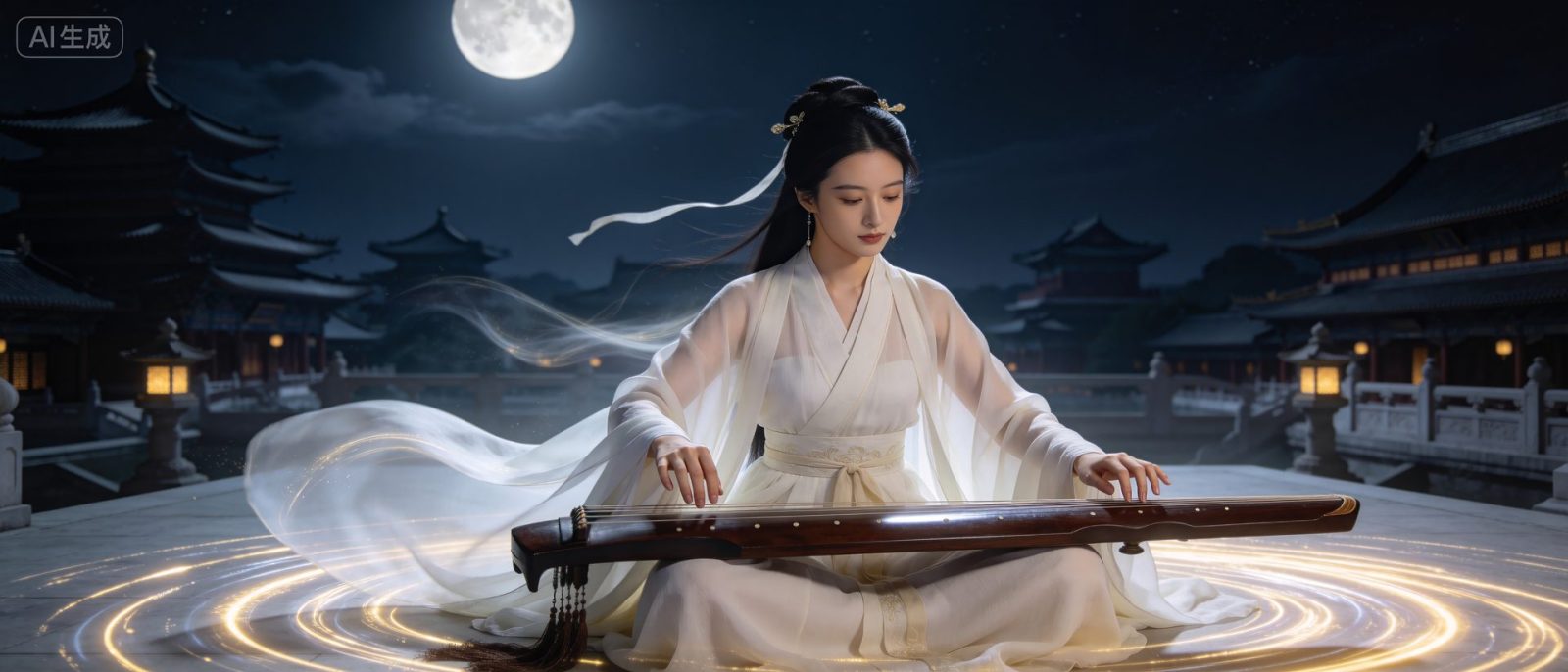 素女鼓瑟高清壁纸预览