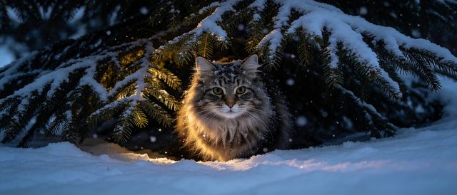 挪威踏杉雪静态壁纸