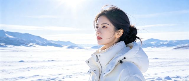 雪原清冷静态壁纸