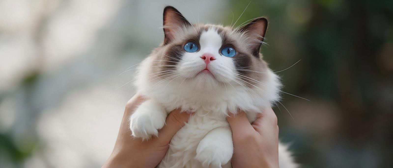布偶猫怀抱高清壁纸预览