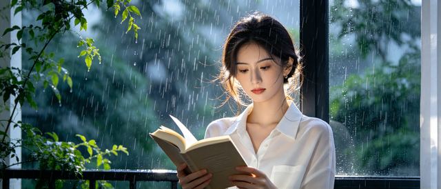 雨季诗集静态壁纸