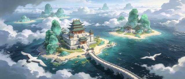 十洲云岛_2静态壁纸