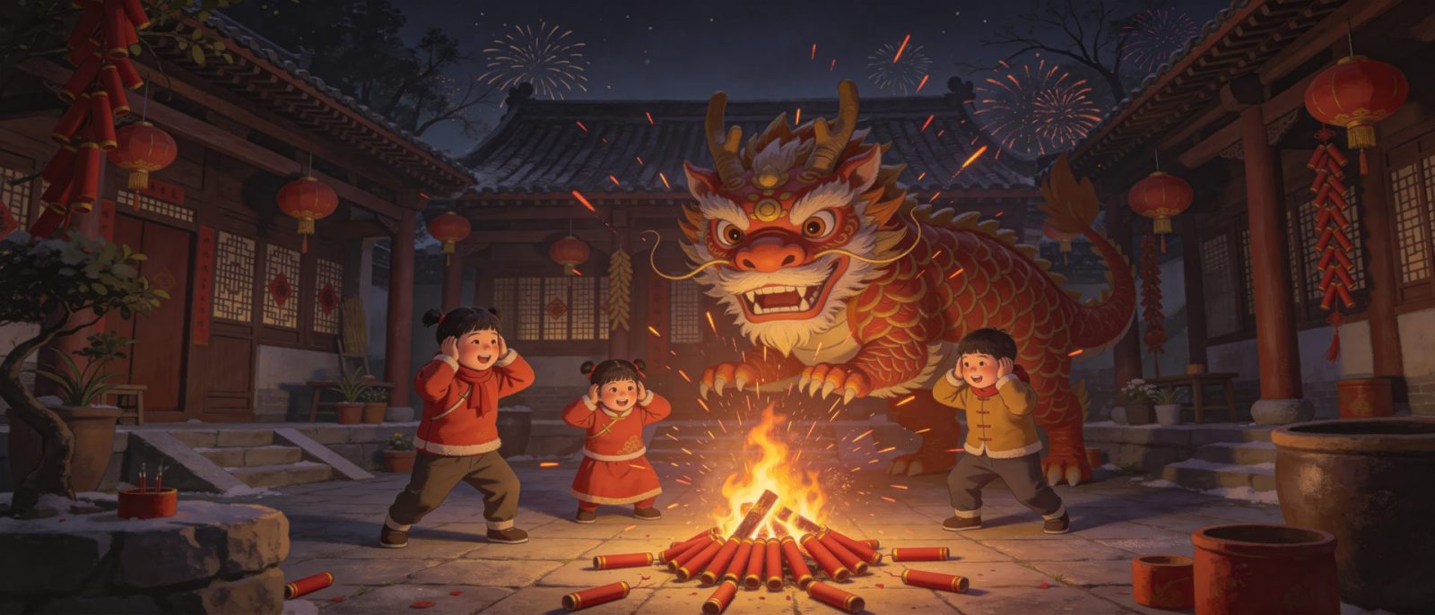 爆竹除岁_2高清壁纸预览