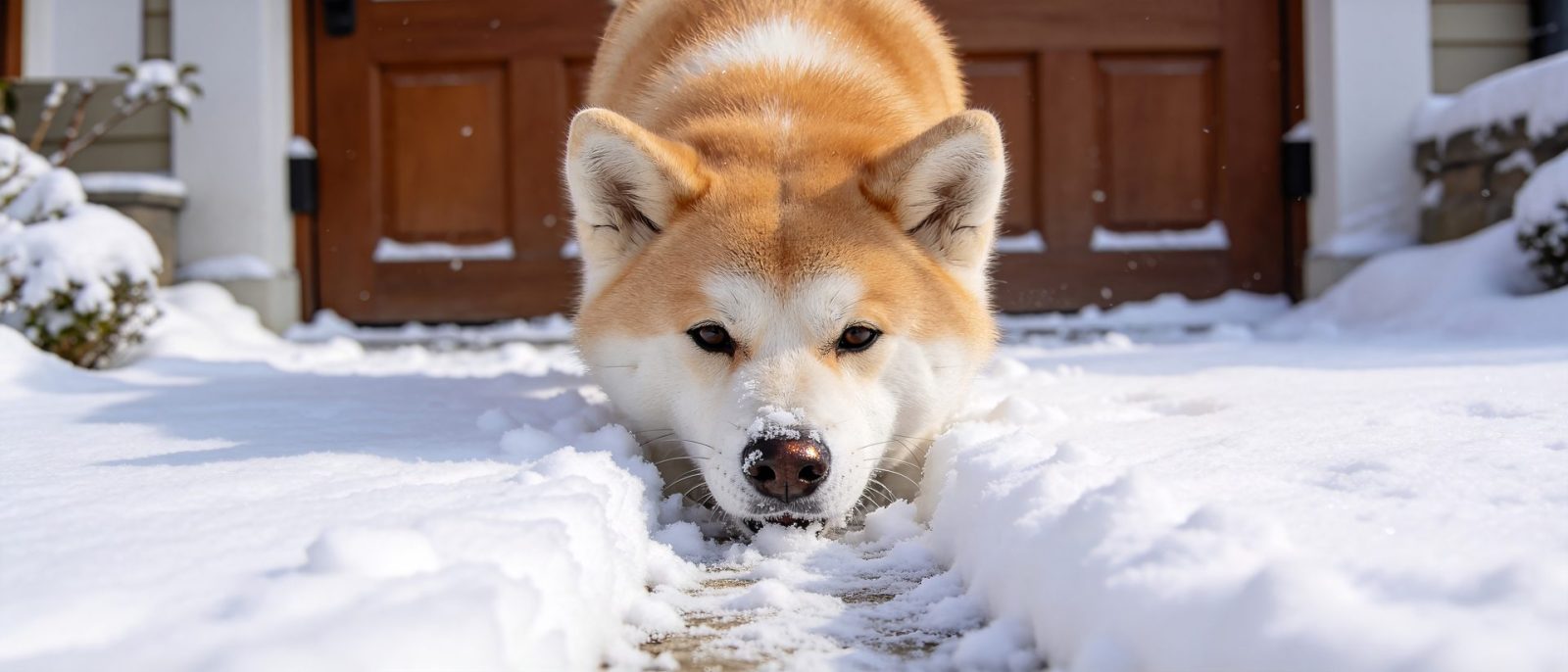 秋田拱雪高清壁纸预览