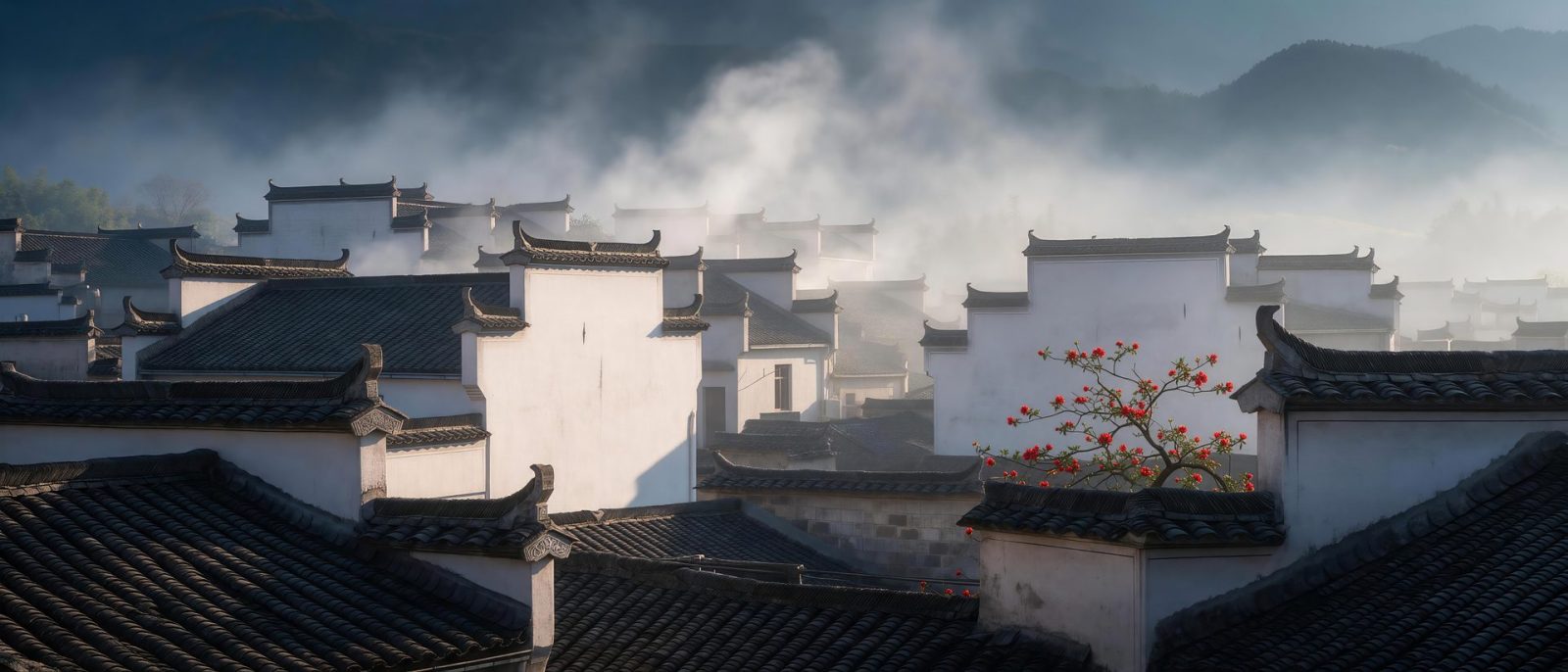徽州马头墙高清壁纸预览