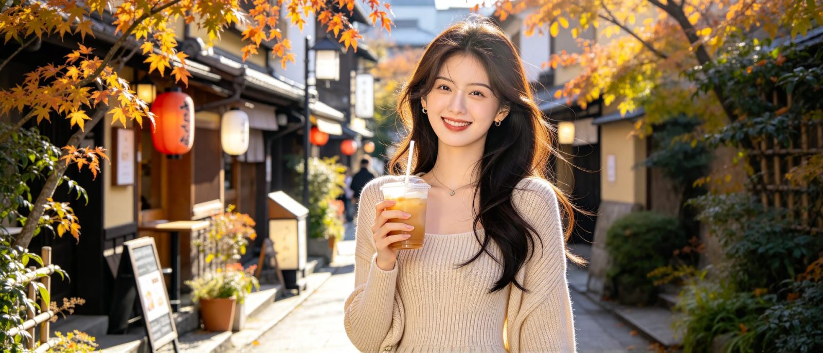 银杏日街高清壁纸预览