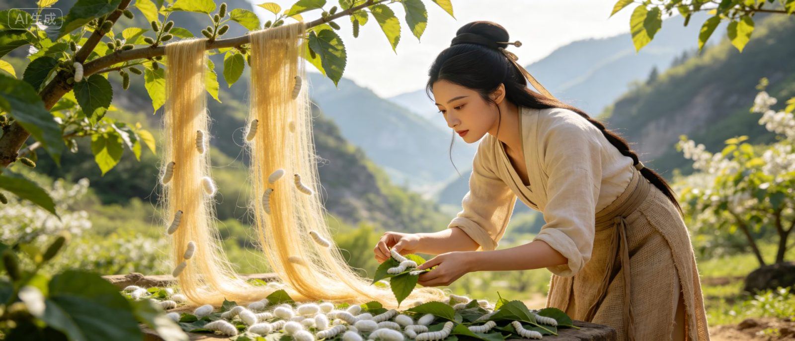 嫘祖蚕桑高清壁纸预览