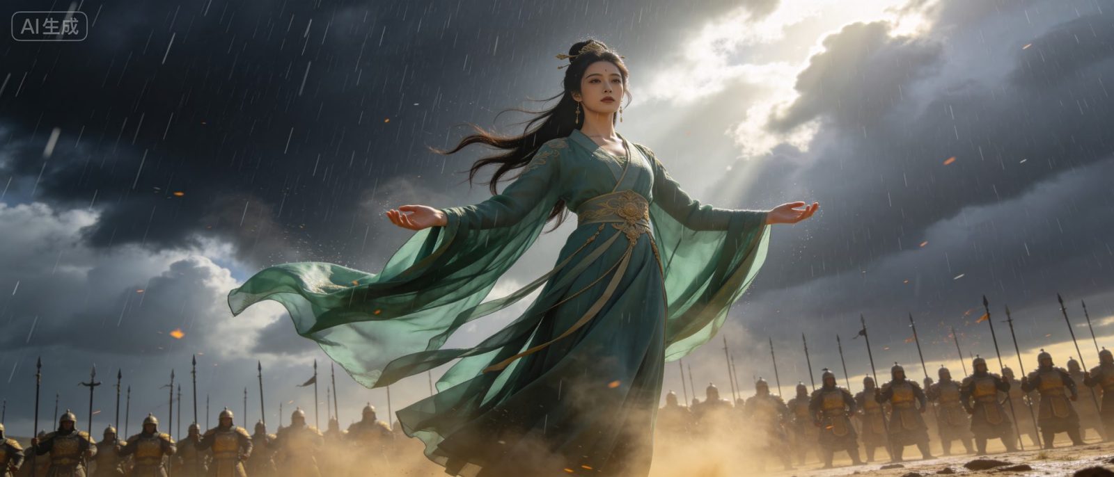 女魃止雨高清壁纸预览