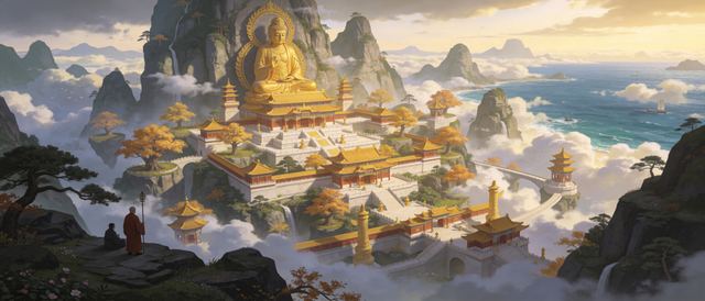 岱舆仙山_4静态壁纸