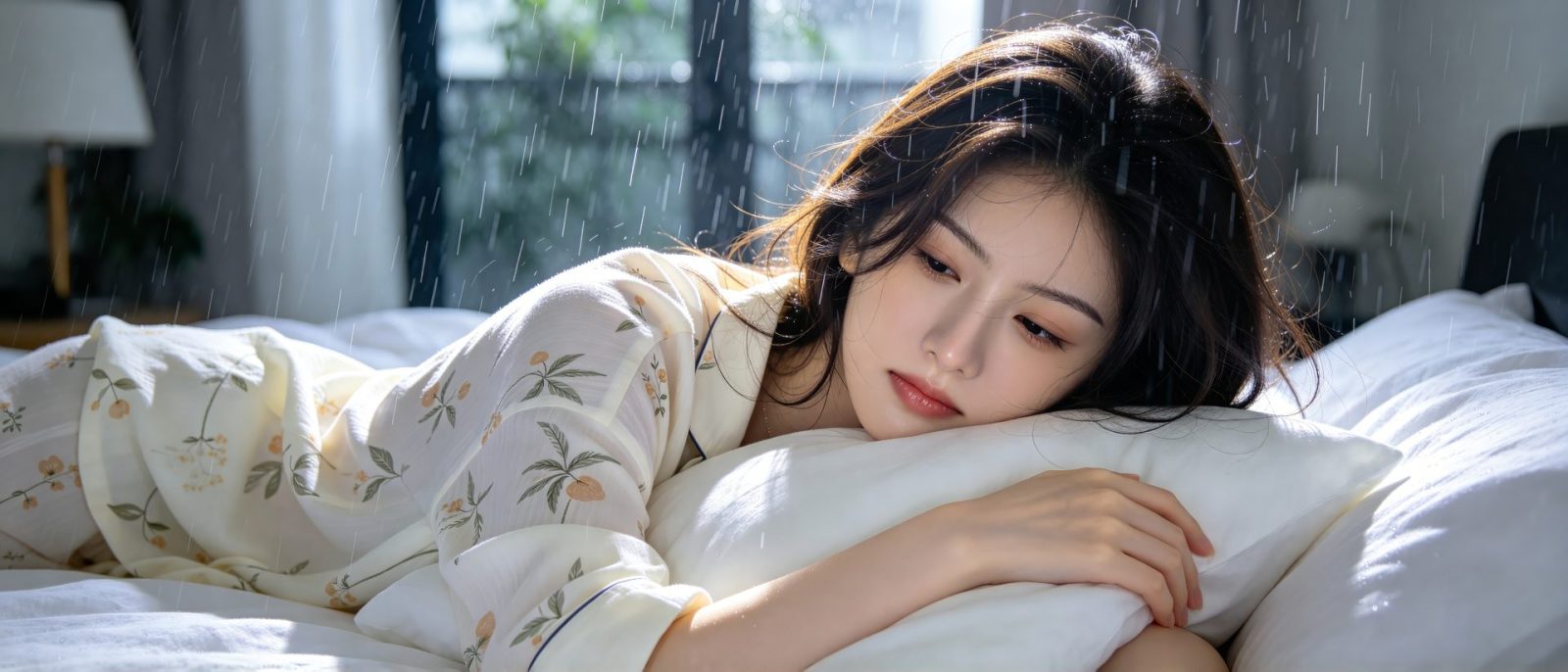 雨天赖床高清壁纸预览